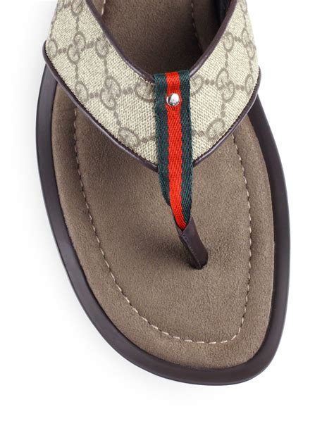 original gucci thong slippers|Gucci slippers for men price.